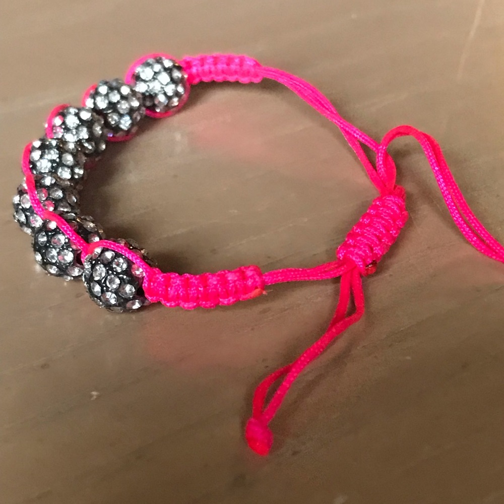 Drawstring Rhinestone Bracelet - Picture 4 of 6